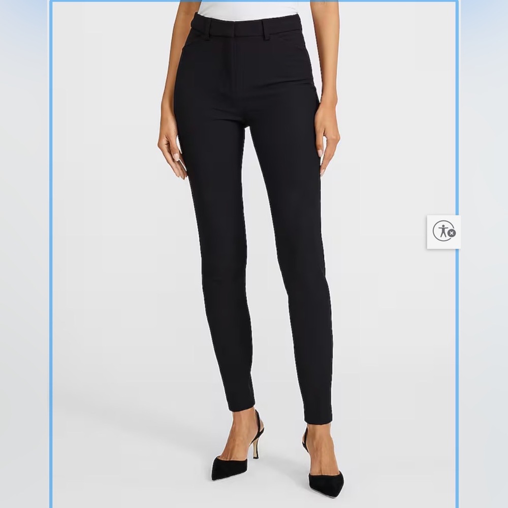 Women’s express skinny black editor dress pant nwt 12r